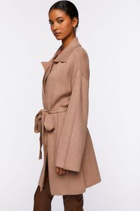 TAUPE Belted Duster Cardigan, image 2