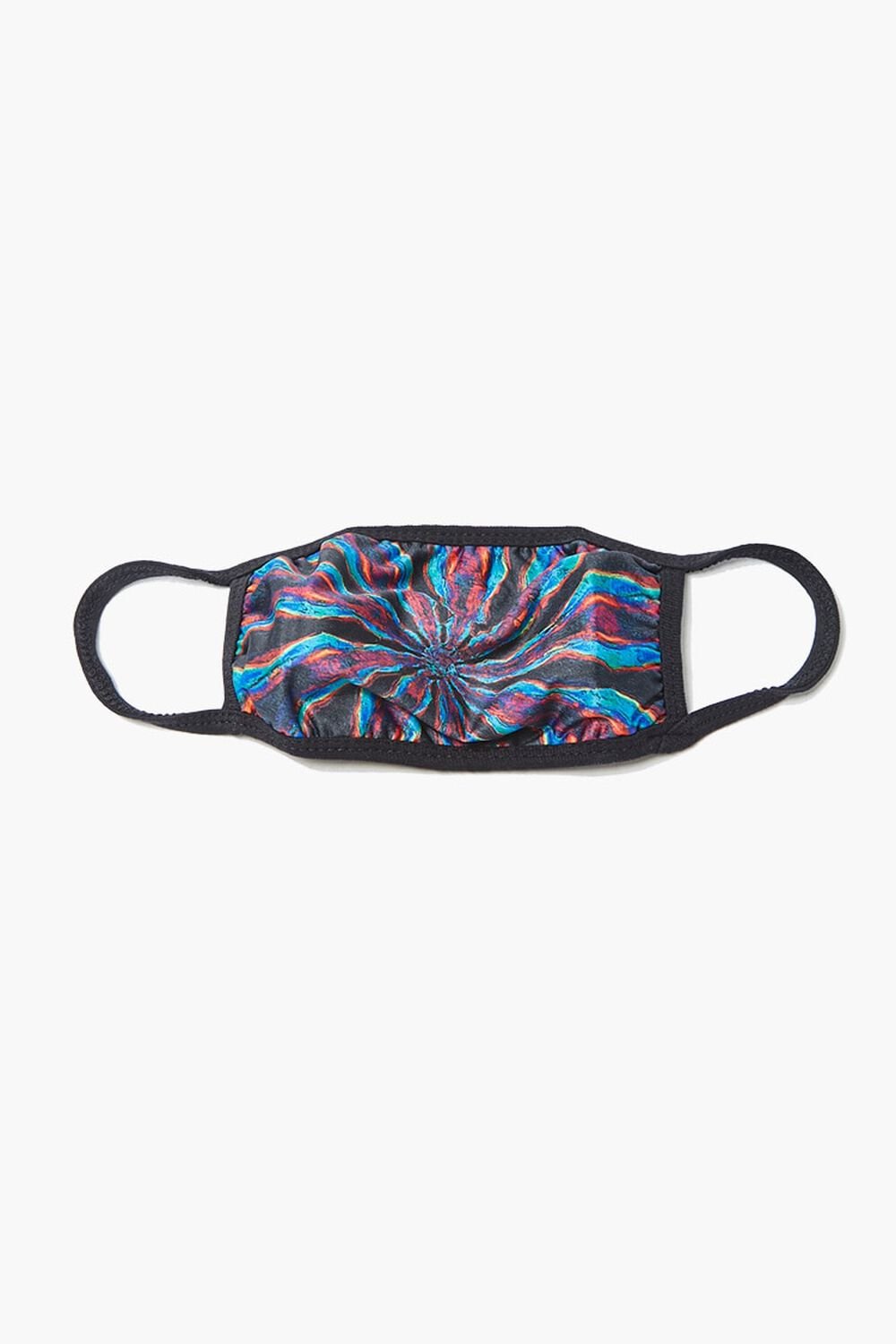 BLACK/MULTI Abstract Face Mask, image 1