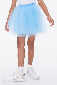 BLUE Girls Tulle Ballerina Skirt (Kids), image 2