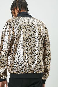Sequin Leopard Print Jacket, image 3