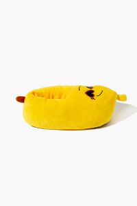 YELLOW Embroidered Banana House Slippers, image 2