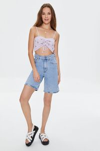 Floral Crochet Cropped Cami, image 4