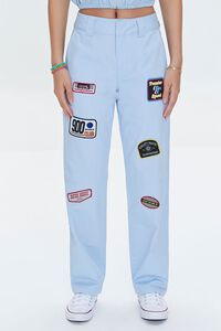 SKY BLUE 900 Series Club Patch Graphic Pants, image 2
