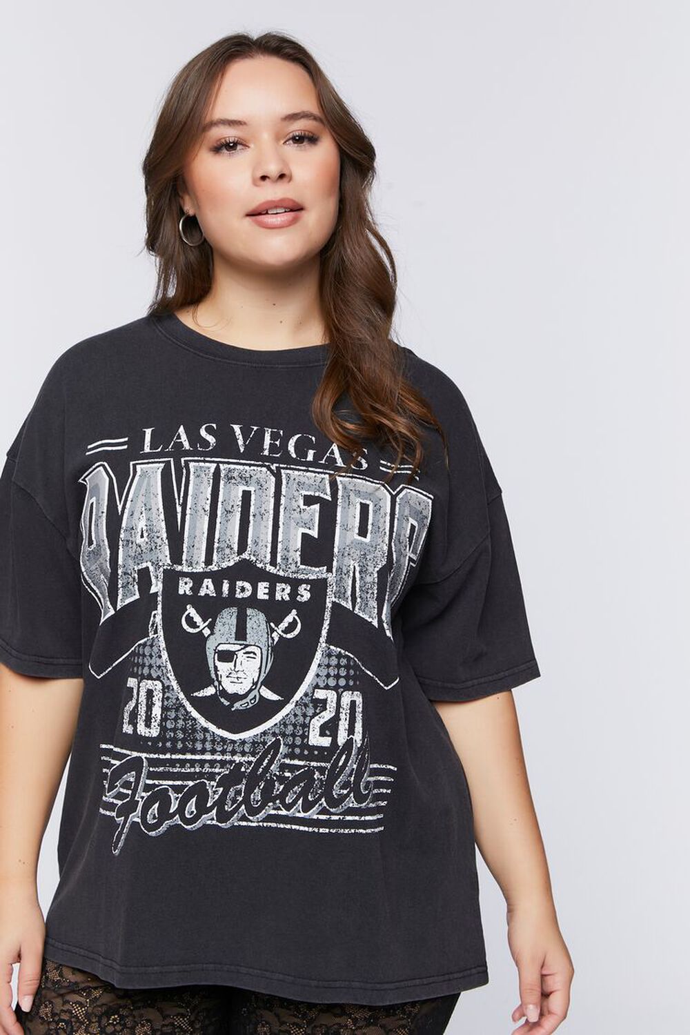 Women's Las Vegas Raiders Gameday Couture Gray Nothing But The Best T-Shirt