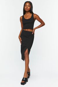 Wrap Midi Skirt, image 1