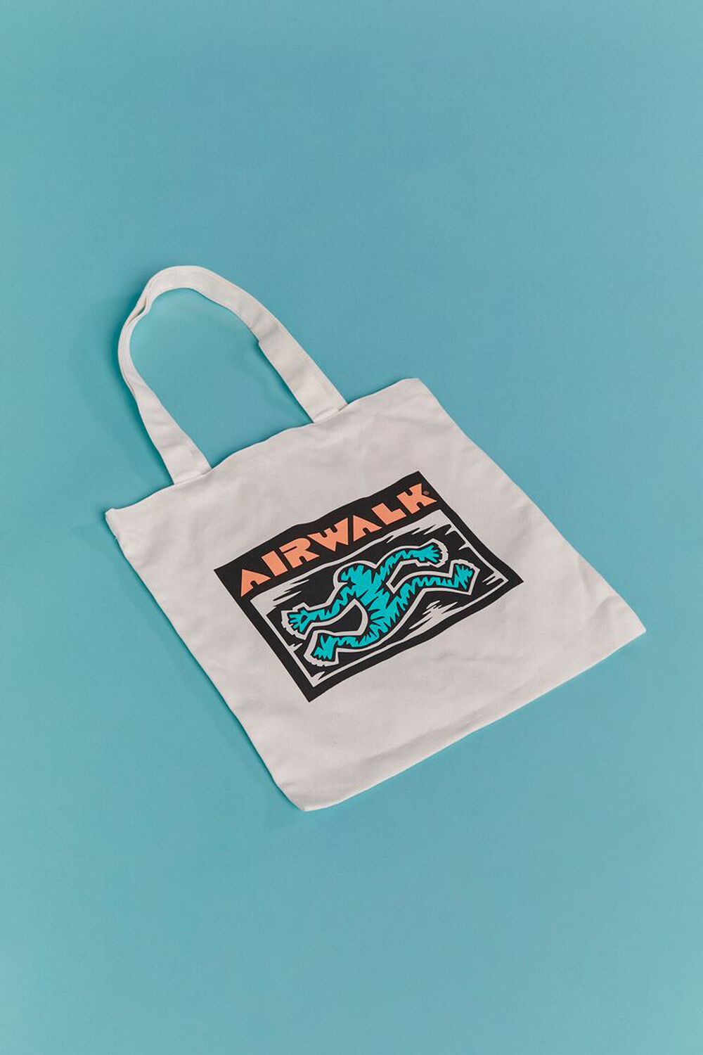 WHITE/MULTI Airwalk Graphic Tote Bag, image 1
