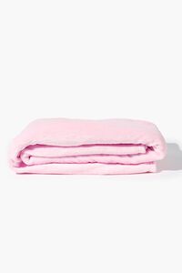 PINK Plush Throw Blanket, image 1