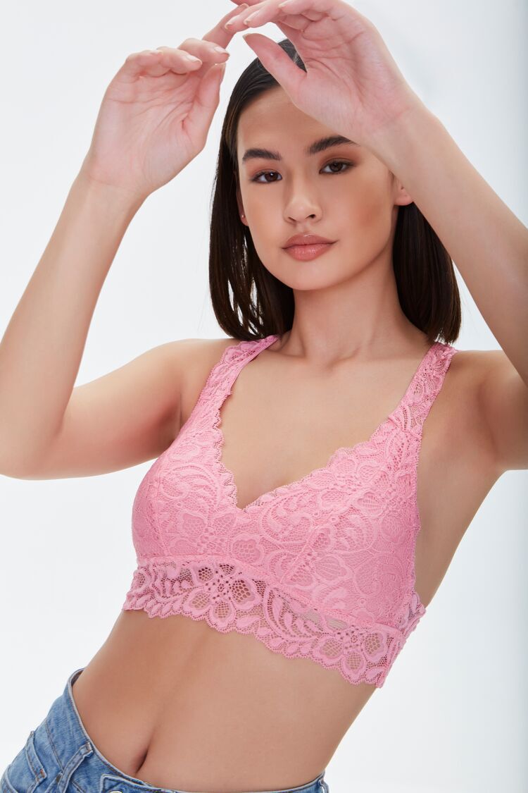 Pink Lace Bralette | Forever 21