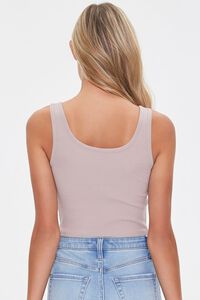 TAUPE Cropped Tank Top, image 3