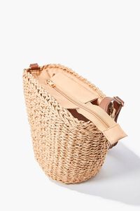 NATURAL Basketwoven Crossbody Bag, image 2