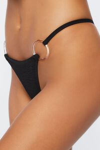 Seamless O-Ring Brazilian Bikini Bottoms, image 3