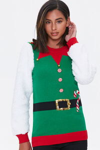 Elf Design Sweater, image 1