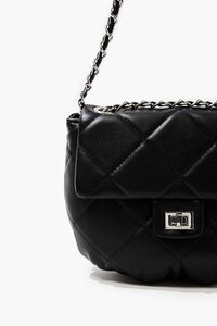 Quilted Faux Leather Crossbody Bag, image 4