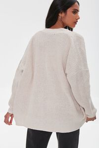 CREAM Ribbed Knit Cardigan Sweater, image 3
