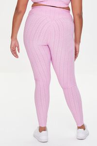 PINK Plus Size Active Ruched-Bum Leggings, image 4