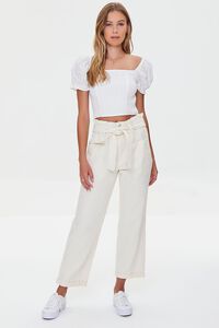 CREAM Paperbag Ankle Pants, image 1