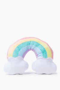 Plush Rainbow Throw Pillow, image 1