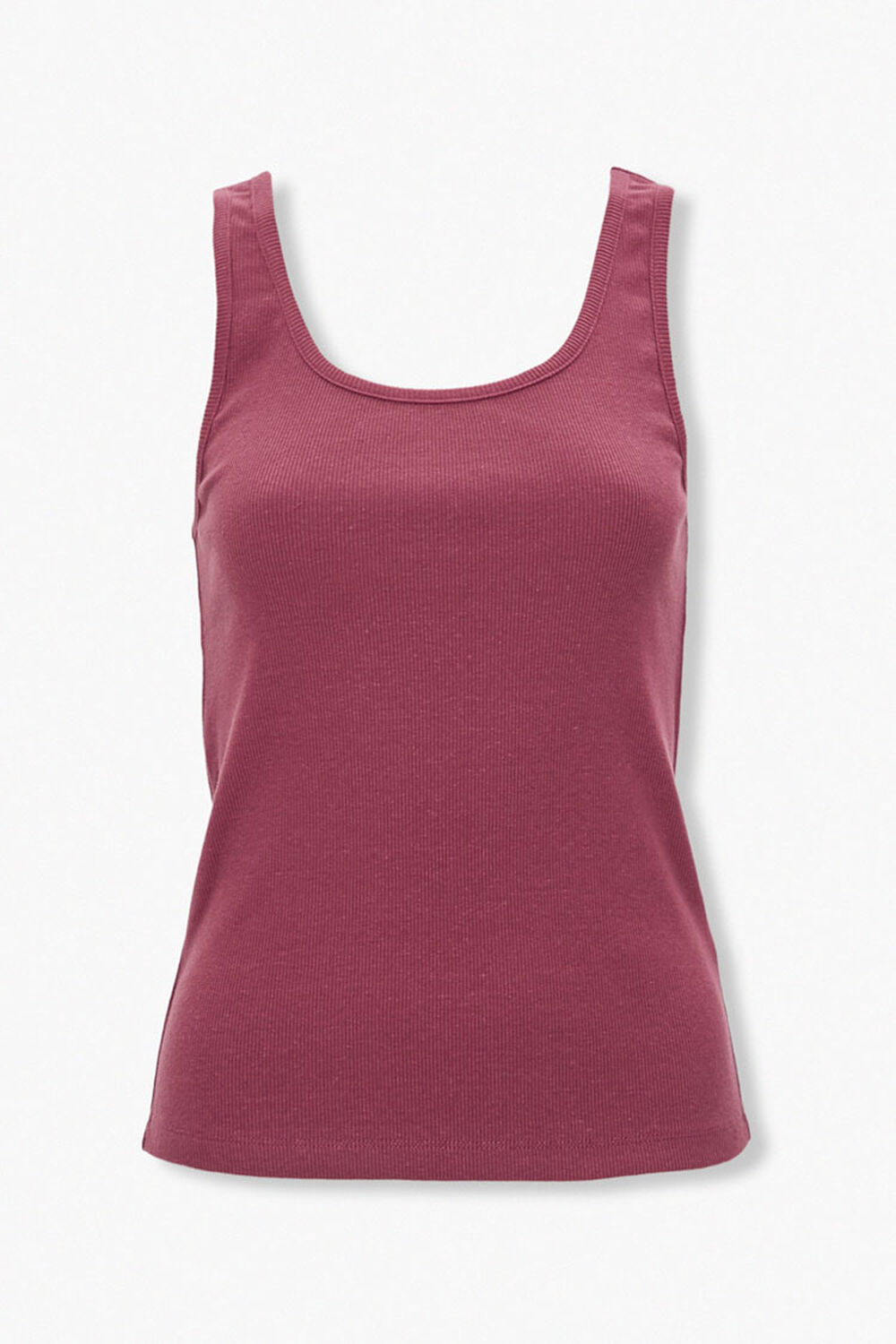 BERRY Ribbed Knit Tank Top, image 1