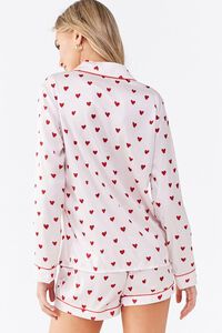 Heart Print Pajama Set, image 3