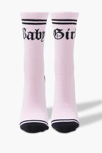 Baby Girl Graphic Crew Socks, image 3
