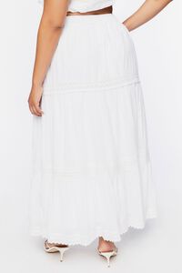 Plus Size Tiered Maxi Skirt, image 4