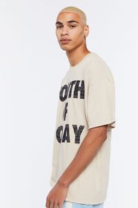 TAUPE/BLACK Youth of Today Graphic Tee, image 2