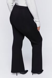 BLACK Plus Size Mid-Rise Straight-Leg Pants, image 4