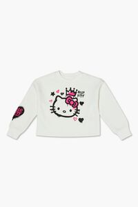 CREAM/MULTI Girls Hello Kitty & Friends Pullover (Kids), image 1