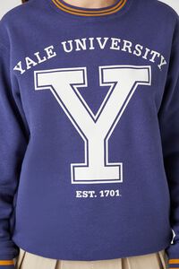 BLUE/MULTI Yale University Varsity-Striped Pullover, image 5