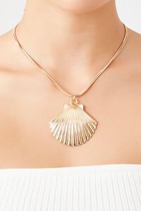 Seashell Pendant Necklace, image 1