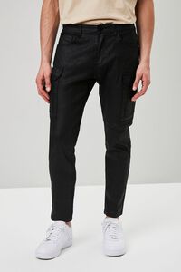 BLACK Cargo Skinny Jeans, image 2