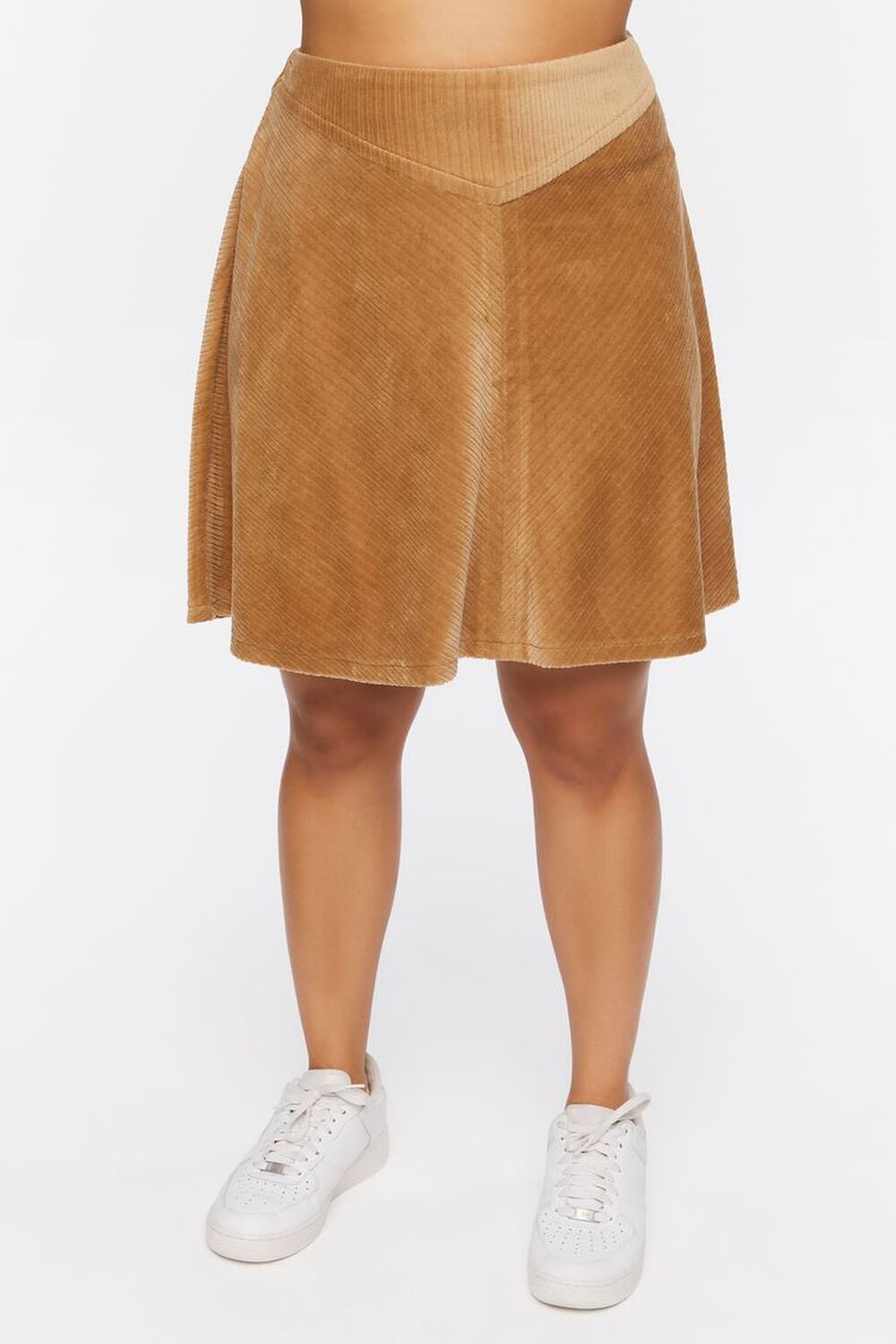 TOAST Plus Size Corduroy Mini Skirt, image 2