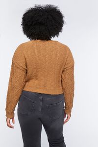 Plus Size Cable Knit Sweater, image 4