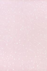 PINK/WHITE Constellation Print Shower Curtain, image 5
