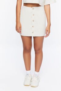 Linen-Blend Shirt & Skirt Set, image 7