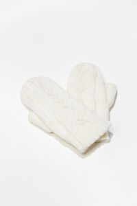 Cable Knit Mittens, image 1