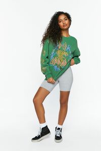 GREEN/MULTI Def Leppard Graphic Pullover, image 4