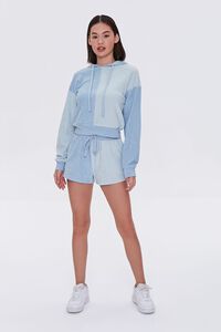 BLUE Reworked French Terry Hoodie, image 4