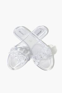 CLEAR Chain-Strap Sandals, image 1