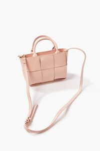 BLUSH Quilted Faux Leather Crossbody Bag, image 2