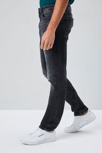 BLACK Stonewash Slim-Fit Jeans, image 3