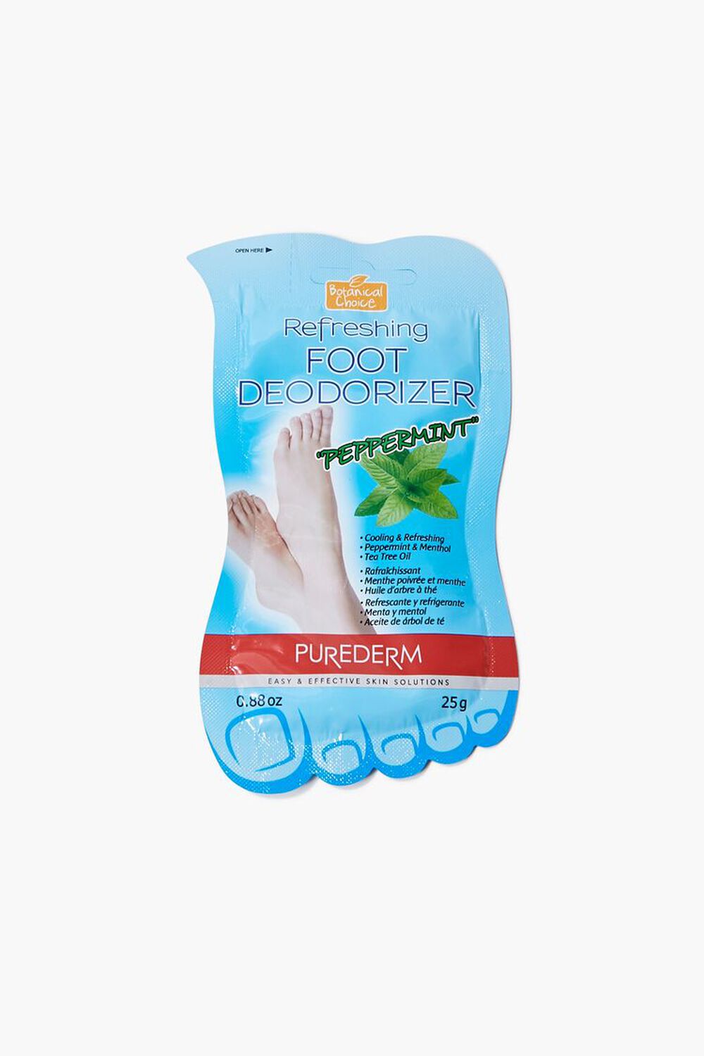 BLUE Refreshing Foot Deodorizer - Peppermint, image 1
