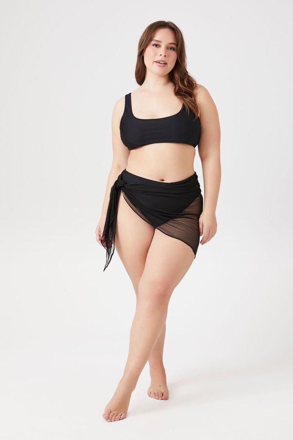 Plus Size Swim Cover-Up Sarong