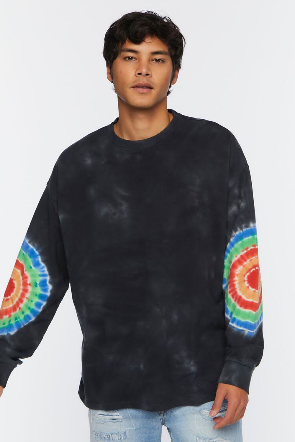 Tie-Dye French Terry Pullover