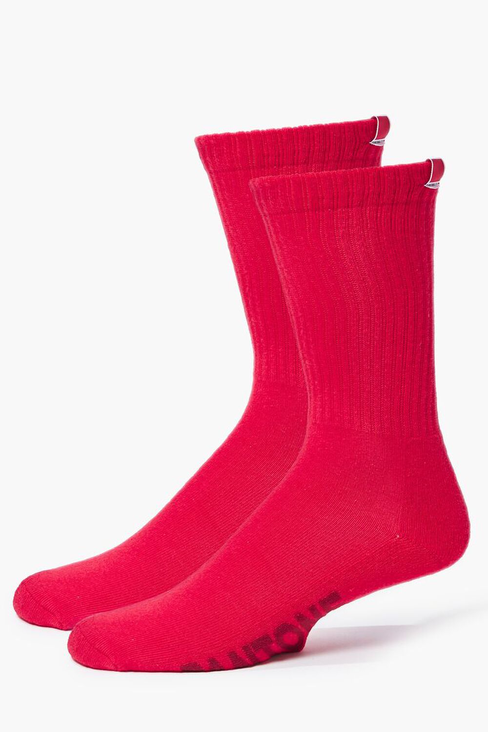 RED Men Pantone Crew Socks, image 1