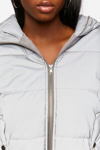 Reflective Hooded Puffer Jacket, image 5