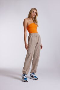 TAUPE Baggy Cargo Pants, image 1