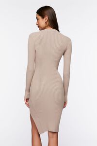 GOAT Ribbed Knee-Length Sweater Dress, image 3