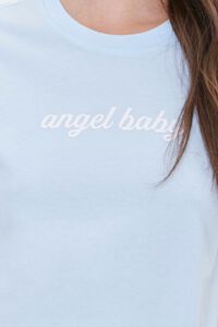 BLUE Angel Baby Graphic Sleep Set, image 4