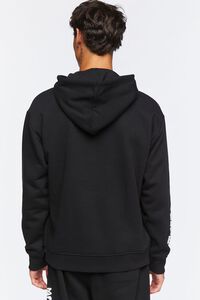 BLACK/MULTI Hope For The Best Graphic Hoodie, image 4